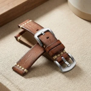 Bracelet cuir vintage ADDIESDIVE à libération rapide