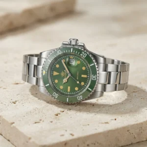 Montre à quartz ADDIESDIVE 41 mm en acier inoxydable
