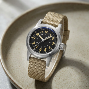 Montre automatique ADDIESDIVE 36 mm vintage militaire