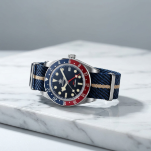 Montre GMT 24 h en acier inoxydable