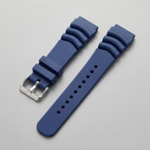 Bracelet silicone ADDIESDIVE bleu 22 mm